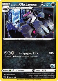 Galarian Obstagoon (Eevee Stamped) (SWSH193) - Battle Academy 2022
