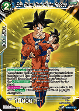 Son Goku, Dad to the Rescue (Uncommon) (BT13-035) [Supreme Rivalry] - POKÉ JEUX