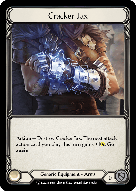 Cracker Jax [U-ELE235] (Tales of Aria Unlimited) Unlimited Rainbow Foil - POKÉ JEUX