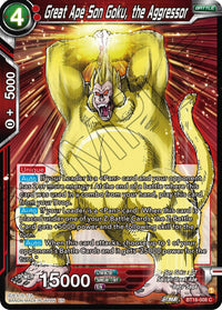 Great Ape Son Goku, the Aggressor (BT18-008) [Dawn of the Z-Legends] - POKÉ JEUX
