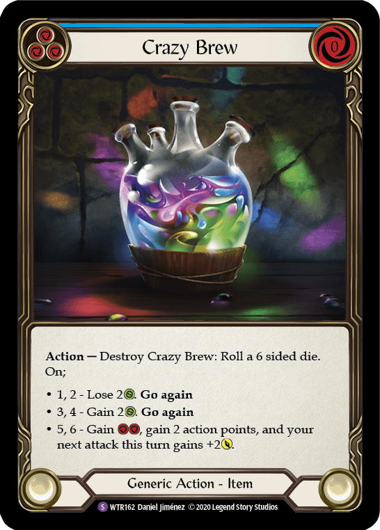 Crazy Brew [U-WTR162] (Welcome to Rathe Unlimited) Unlimited Normal - POKÉ JEUX