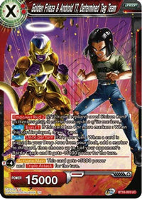 Golden Frieza & Android 17, Determined Tag Team (BT16-003) [Realm of the Gods] - POKÉ JEUX