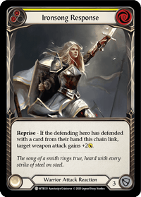 Ironsong Response (Yellow) [U-WTR133] (Welcome to Rathe Unlimited) Unlimited Rainbow Foil - POKÉ JEUX