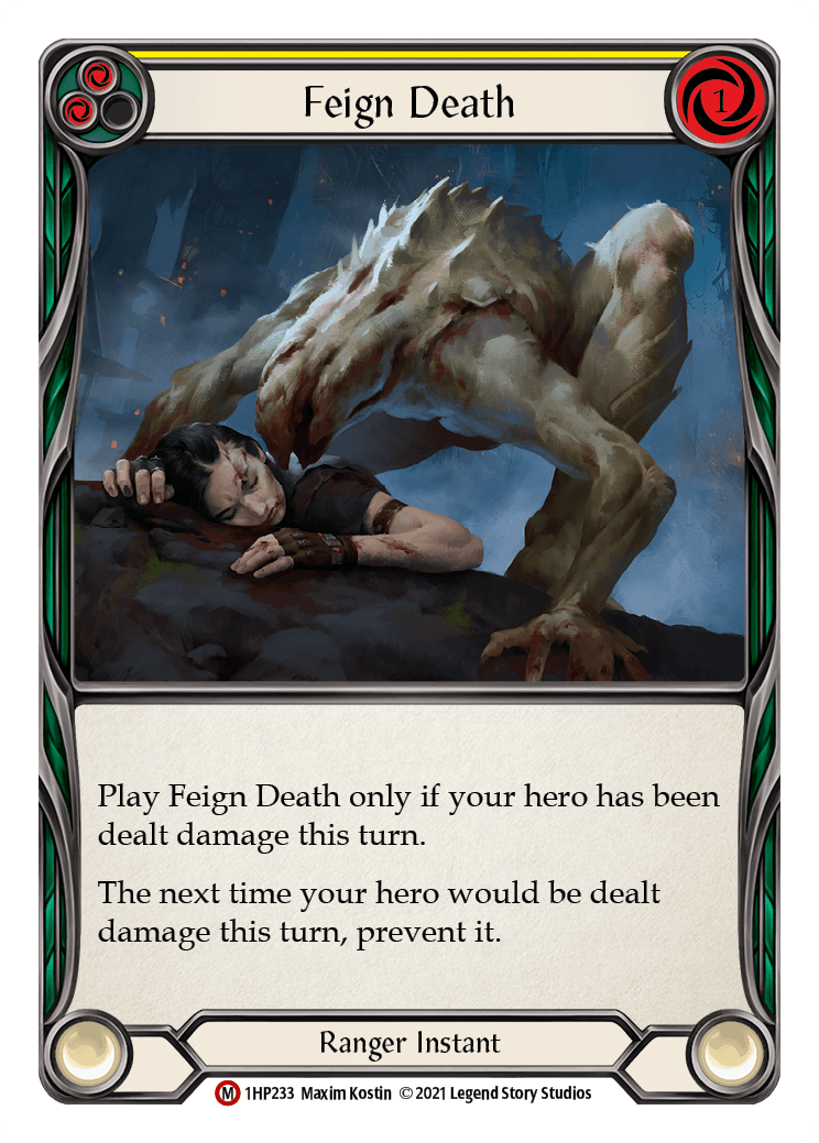 Feign Death [1HP233] (History Pack 1) - POKÉ JEUX