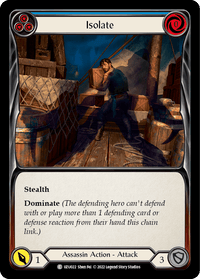 Isolate (Blue) [UZU022] (Outsiders Uzuri Blitz Deck) - POKÉ JEUX