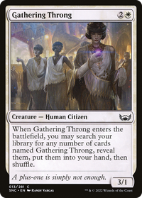 Gathering Throng [Streets of New Capenna]