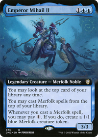 Emperor Mihail II (Extended Art) [Dominaria United Commander]