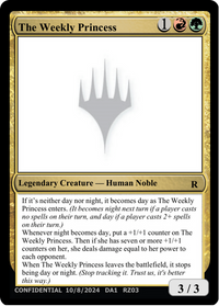 The Weekly Princess [Mystery Booster 2 Playtest Cards]