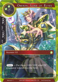 Obéron, Seigneur des Elfes (Memoria111) [Cartes Memoria Alice Origin] 