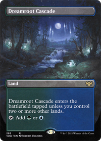 Dreamroot Cascade (Borderless Alternate Art) [Innistrad: Crimson Vow]