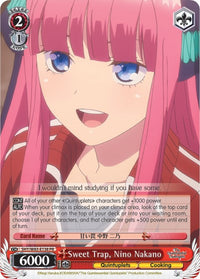 Sweet Trap, Nino Nakano (5HY/W83-E138 PR) [Les quintuplés quintessentiels] 