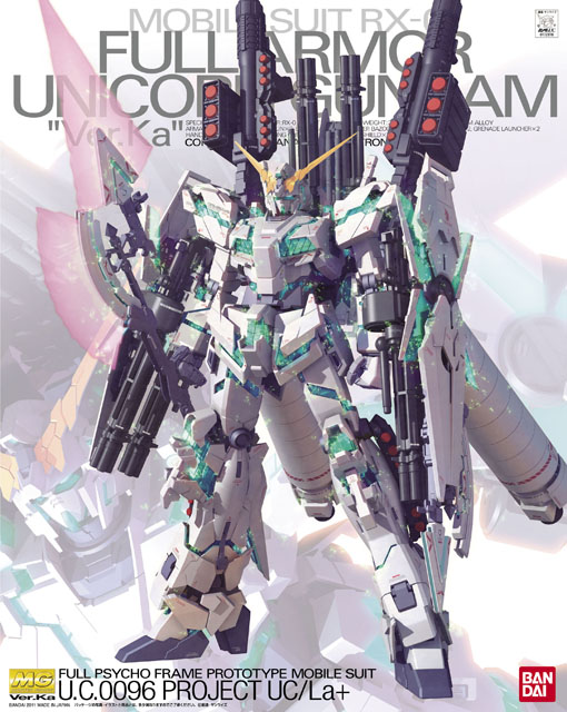 MG 1/100 RX-0 Full Armor Unicorn Gundam Ver.Ka (Pre-Order)