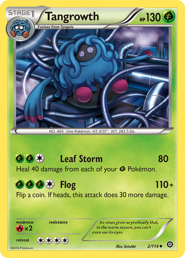 Tangrowth (#) (12) - XY Trainer Kit Latias & Latios