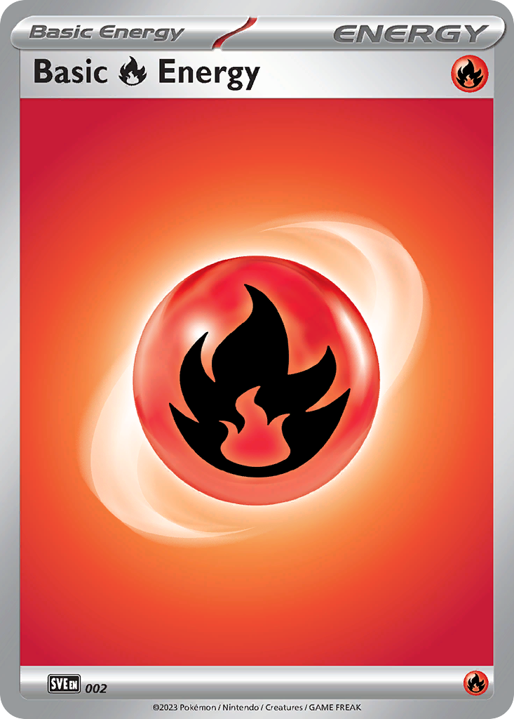 Basic Fire Energy 2024 (Evan Pavelski) (10) - World Championship Decks