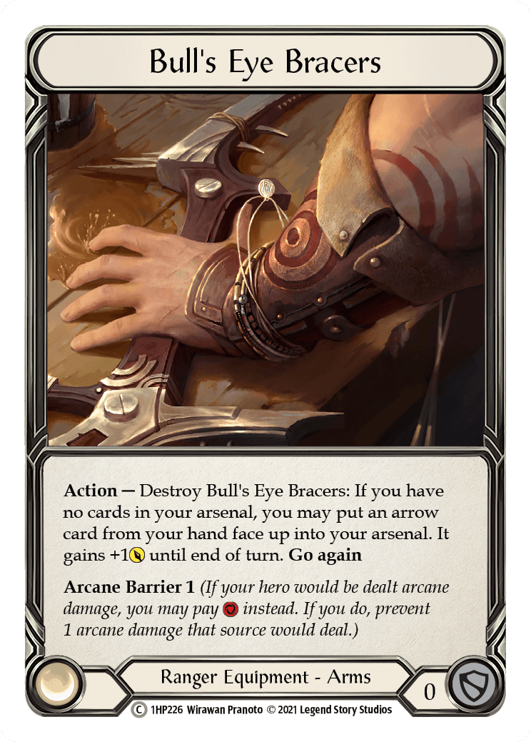 Bull's Eye Bracers [1HP226] (History Pack 1) - POKÉ JEUX