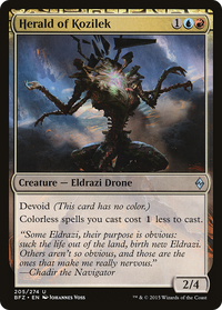 Herald of Kozilek [Battle for Zendikar]