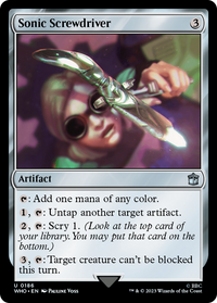 Sonic Screwdriver (0186) [Doctor Who]