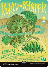 World Shaper (SLD-2017) - Secret Lair Drop (Borderless) Foil