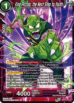 King Piccolo, the Next Step to Youth (Common) (BT13-011) [Supreme Rivalry] - POKÉ JEUX