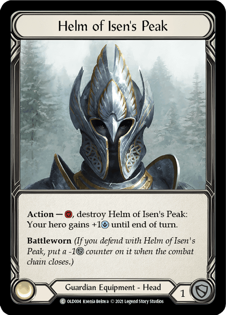 Helm of Isen's Peak [OLD004] (Tales of Aria Oldhim Blitz Deck) 1st Edition Normal - POKÉ JEUX