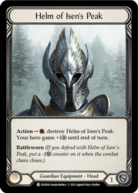 Helm of Isen's Peak [OLD004] (Tales of Aria Oldhim Blitz Deck) 1st Edition Normal - POKÉ JEUX