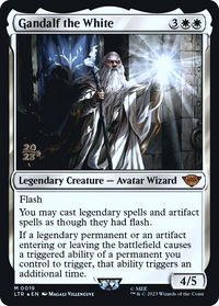 Gandalf le Blanc [Promotions avant-première du Seigneur des Anneaux : Les Contes de la Terre du Milieu] 