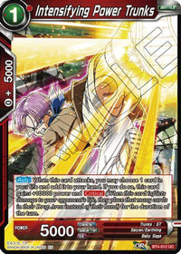 Intensifying Power Trunks (Reprint) (BT4-012) [Battle Evolution Booster] - POKÉ JEUX