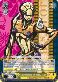 Abondance de vie, GW (JJ/S66-E013 U) [JoJo's Bizarre Adventure : Golden Wind] 