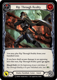 Rip Through Reality (Red) [U-MON180-RF] (Monarch Unlimited) Unlimited Rainbow Foil - POKÉ JEUX