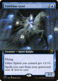 Patrician Geist (Extended Art) [Innistrad: Midnight Hunt]