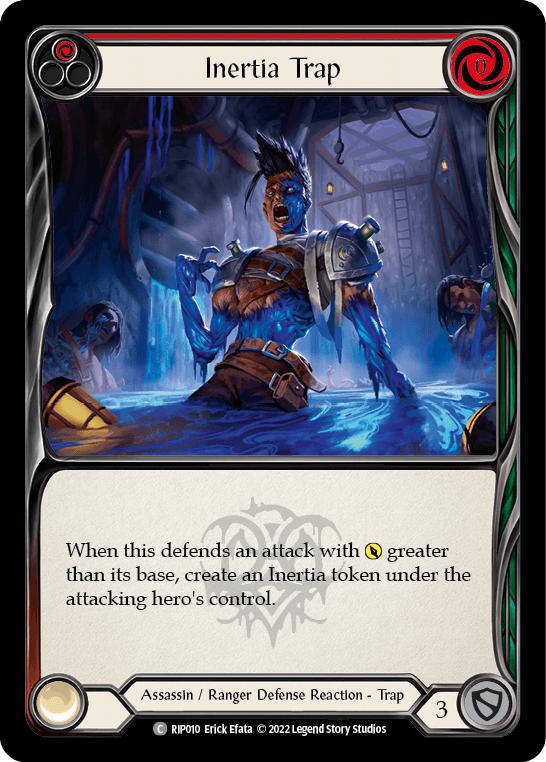 Inertia Trap (Red) [RIP010] (Outsiders Riptide Blitz Deck) - POKÉ JEUX
