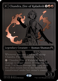 Chandra, Fire of Kaladesh // Chandra, Roaring Flame [San Diego Comic-Con 2015]