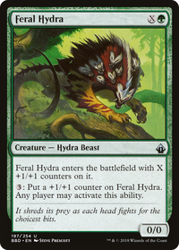 Feral Hydra [Battlebond]