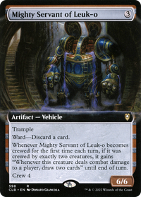 Mighty Servant of Leuk-o (Extended Art) [Commander Legends: Battle for Baldur's Gate]