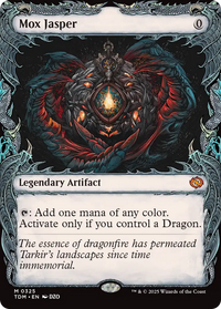 Mox Jasper (TDM-325) - Tarkir: Dragonstorm: (Showcase) Foil