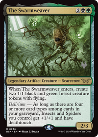 The Swarmweaver (0236) [Duskmourn: House of Horror Promos]