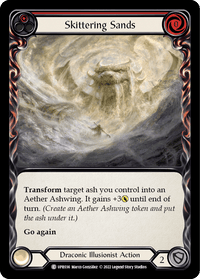 Skittering Sands (Red) [UPR036] (Uprising) Rainbow Foil - POKÉ JEUX
