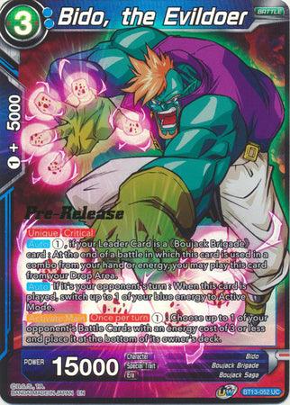 Bido, the Evildoer (BT13-052) [Supreme Rivalry Prerelease Promos] - POKÉ JEUX