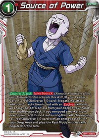 Source of Power (BT14-030) [Cross Spirits] - POKÉ JEUX