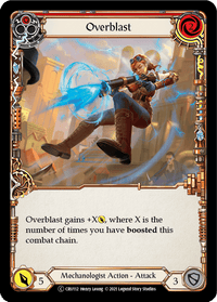 Overblast (Red) [U-CRU112] (Crucible of War Unlimited) Unlimited Rainbow Foil - POKÉ JEUX