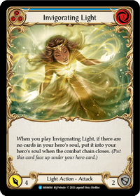 Invigorating Light (Blue) [MON068-RF] (Monarch) 1st Edition Rainbow Foil - POKÉ JEUX