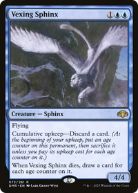 Sphinx vexant [Dominaria Remastered] 