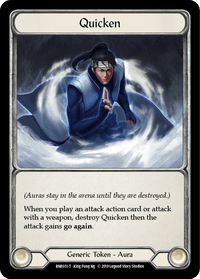 Quicken [RNR031-T] (Rhinar Hero Deck) 1st Edition Normal - POKÉ JEUX