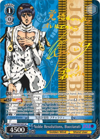 Nobles résolutions, Bucciarati (JJ/S66-E074SP SP) [JoJo's Bizarre Adventure : Golden Wind] 