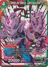 Champa and Beerus, Capricious Gods (Alternate Art) (DB1-088) [Special Anniversary Set 2020] - POKÉ JEUX