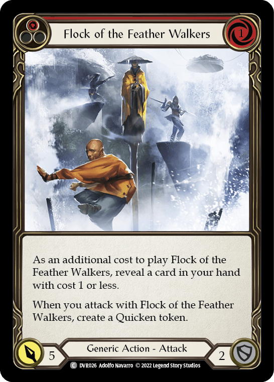 Flock of the Featherwalkers (Red) [DVR026] (Classic Battles: Rhinar vs Dorinthea) - POKÉ JEUX