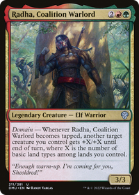 Radha, Coalition Warlord [Dominaria United]