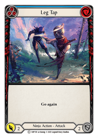 Leg Tap (Blue) [1HP118] (History Pack 1) - POKÉ JEUX