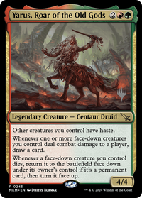 Yarus, Roar of the Old Gods (Promo Pack) [Meurtres au Manoir Karlov Promos] 