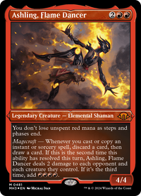 Ashling, Flame Dancer (MH3-481) - Modern Horizons 3 Foil